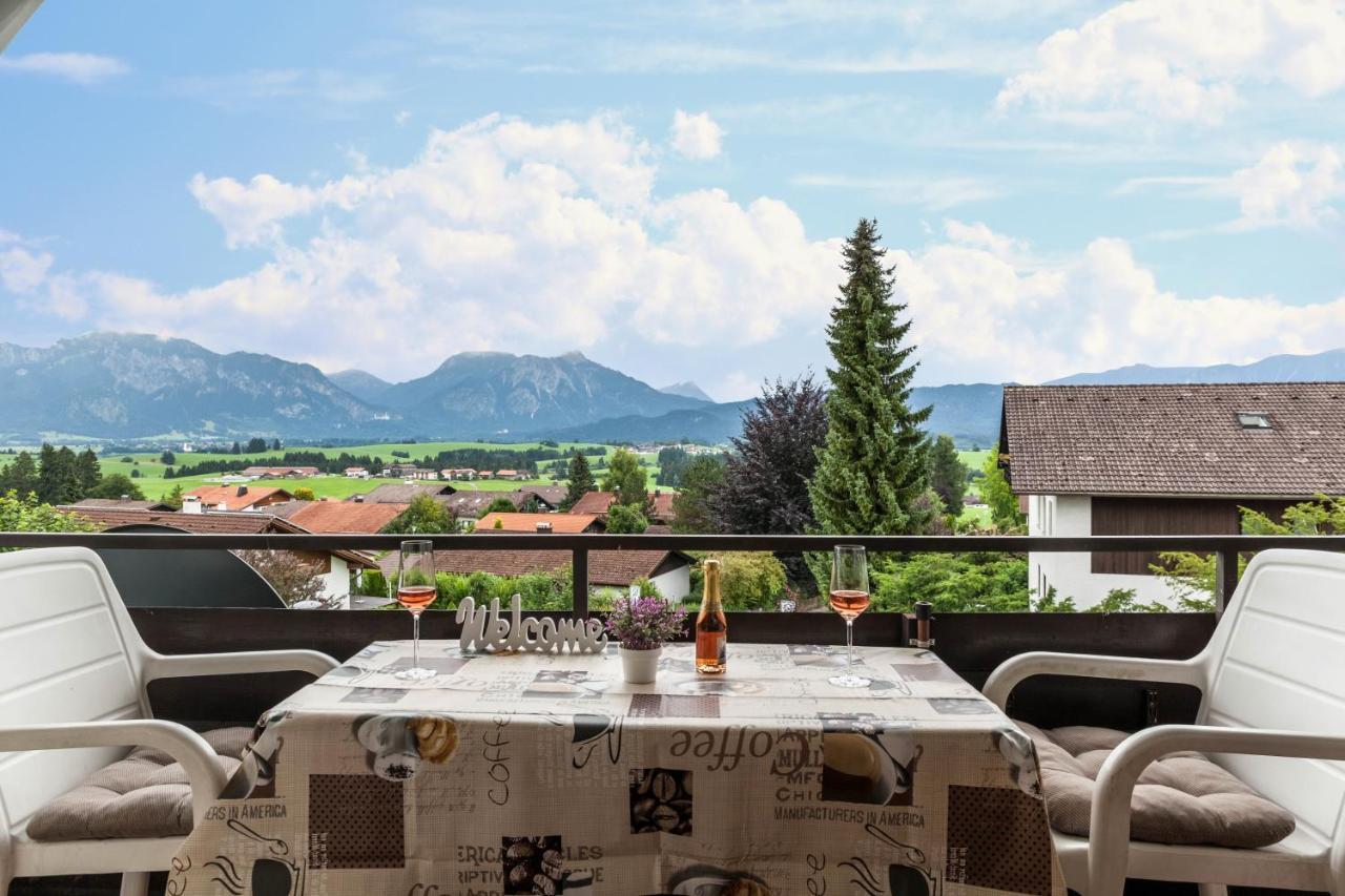 Neuschwanstein-Blick Apartment Fussen Bagian luar foto